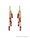 Ohrringe_WATERFALL_in_Rot